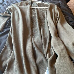 Green cardigan